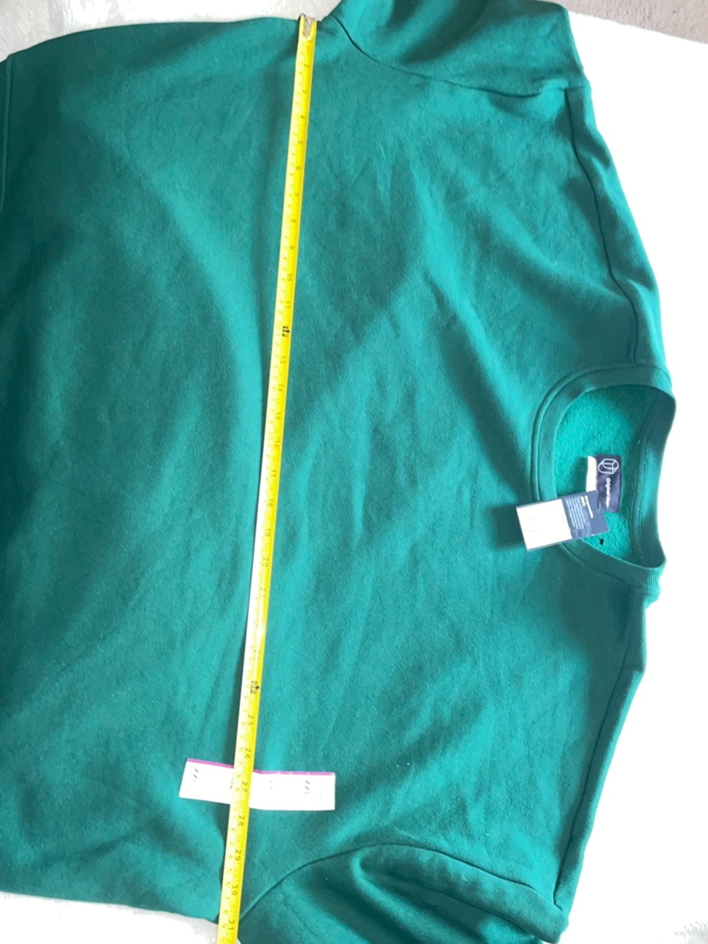 Original Use Green Long Sleeve Crewneck Sweater - Picture 5 of 6